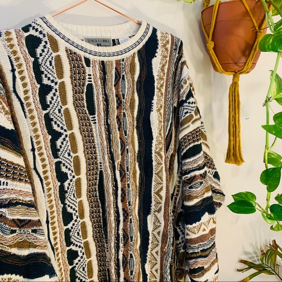 vintage vsco 90s oversized boyfriend funky sweater - Picture 5 of 7